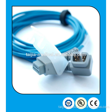 DB9 PIN - DB 9 PIN CSI Compatible SpO2 Sensor Extension Adapter Cable